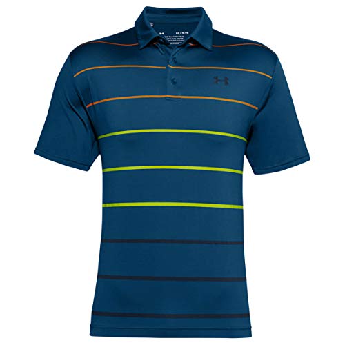 Under Armour Men's Playoff 2.0 Golf Polo , Graphite Blue (581)/Academy Blue , Large