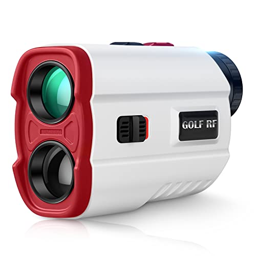 Hawkray Golf Laser Rangefinder with Slope 700Yards, USB Rechargeable Golf Laser Rangefinder with Flag Acquisition, External Slope Switch for Golf Tournament Legal, 6X Magnification