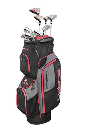 Cobra Golf 2019 XL Speed Complete Set (Women's, Black-Pink, Right Hand, Graphite, Ladies Flex)