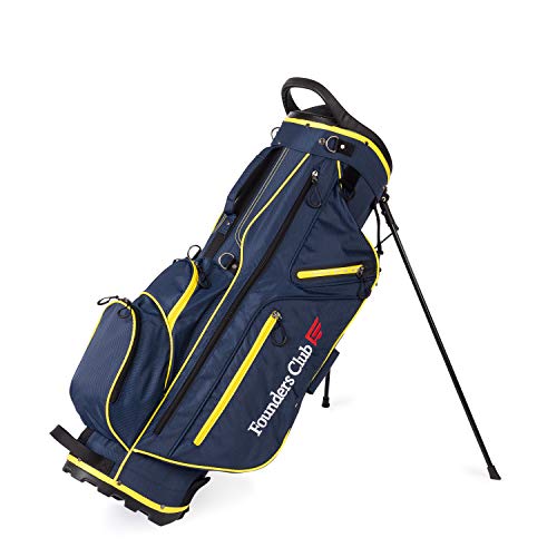 Founders Club Golf Stand Bag for walking carrying 14 Way Organizer Top Shaft Lock