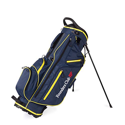 Founders Club Golf Stand Bag for Walking Carrying 14 Way Organizer Top Shaft Lock