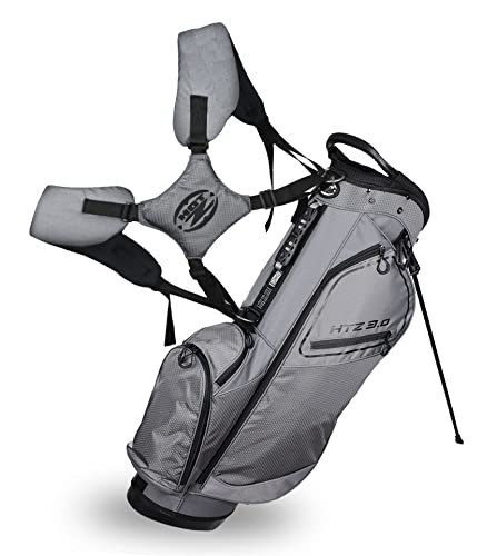 Hot-Z Golf 3.0 Premium 14 Way Divider Stand Bag Gray/Black