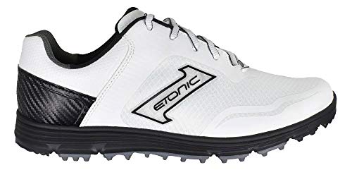 Etonic Stabilite Sport Spikeless Golf Shoes White/Black/Black Size 12 Medium