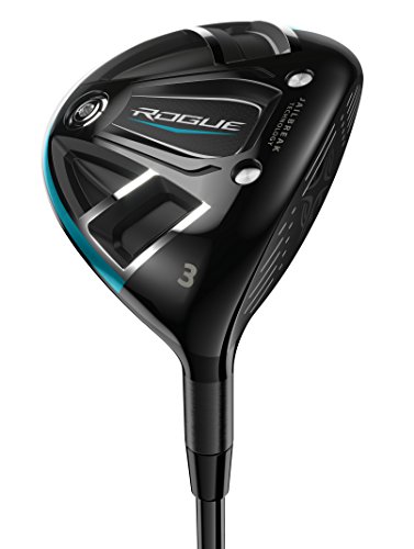 Callaway Golf 2018 Men's Rogue Fairway Wood, Left Hand, Quaranta, 50G Shaft, Senior Flex, 7 Wood, 21 Degree