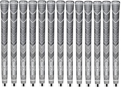 Set of 13 NEW Golf Pride MCC Plus4 Grips, Gray, Midsize