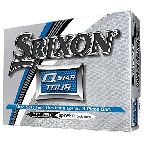 Srixon Q Star Tour Golf Balls, White (One Dozen)