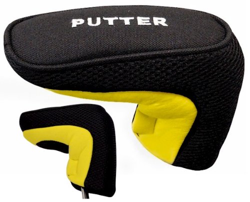 JP Lann Putter Headcover (Yellow) for Anser & Blade Putters