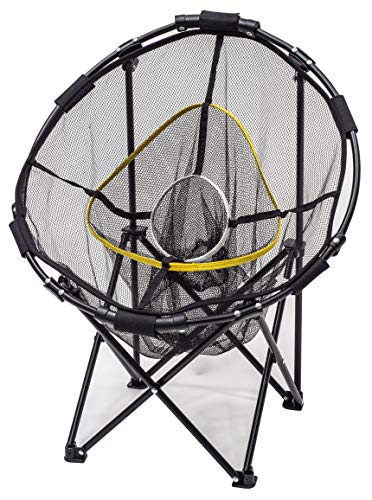 JEF World of Golf Collapsible Chipping Net Black, 23 inch