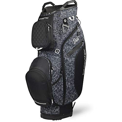 Sun Mountain Women's Diva Cart Bag Ladies Golf Bag 2020 Black/Knit New
