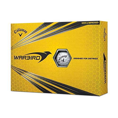 Callaway Warbird Golf Ball, Prior Generation, (One Dozen), White, Prior Generation