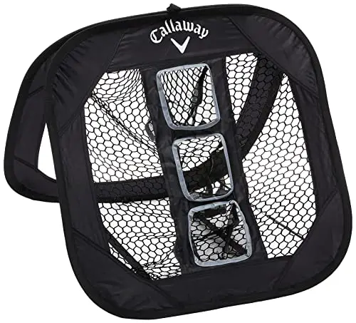 Callaway Chip-Shot™ Golf Chipping Net Collapsible for Outdoor & Indoor Practice, Black