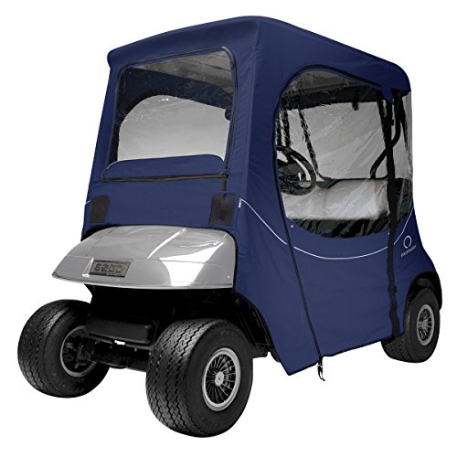 Classic Accessories Fairway 2-Person Golf Cart Cover, Black