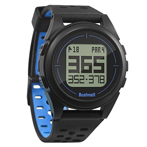 Bushnell 368850 Neo Ion 2 Golf GPS Watch, Large, Black/Blue