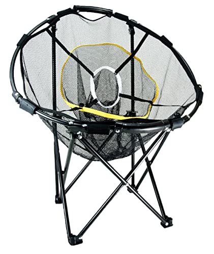 JEF World of Golf Collapsible Chipping Net Black, 23 inch