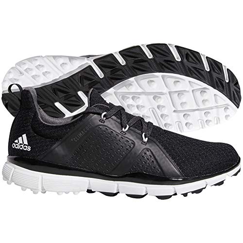 adidas Women's Climacool CAGE Golf Shoe, core Black/FTWR White/Grey six, 5 M US