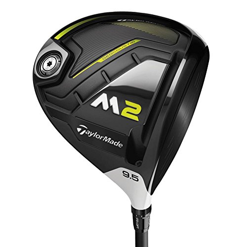 TaylorMade Golf M2 Driver 9.5 Loft Right Hand Stiff Flex, Chrome, Large