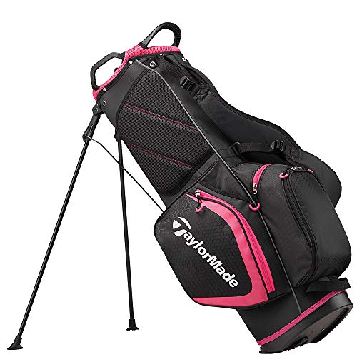 TaylorMade 2019 Golf Select Stand Bag, Black/Pink