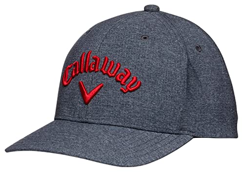 Callaway Golf Performance Pro Tour Cap Collection Headwear (OS, Black/Red)