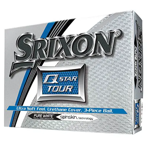 Srixon Q Star Tour Golf Balls, White (One Dozen)